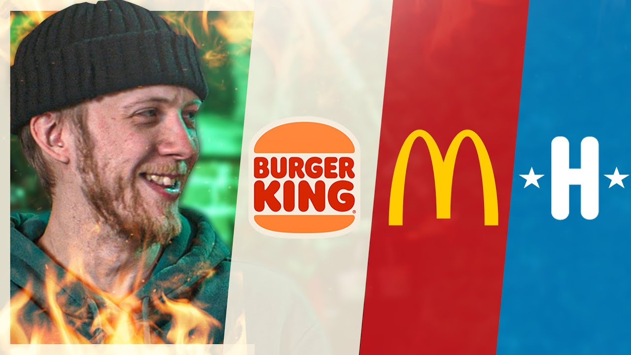 Burger King VS Hesburger VS McDonald's