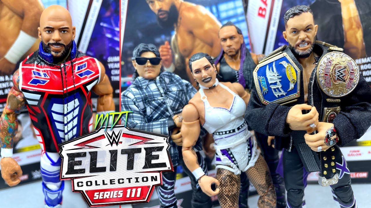 WWE ELITE 111 FINN BALOR & RICOCHET FIGURE REVIEW!
