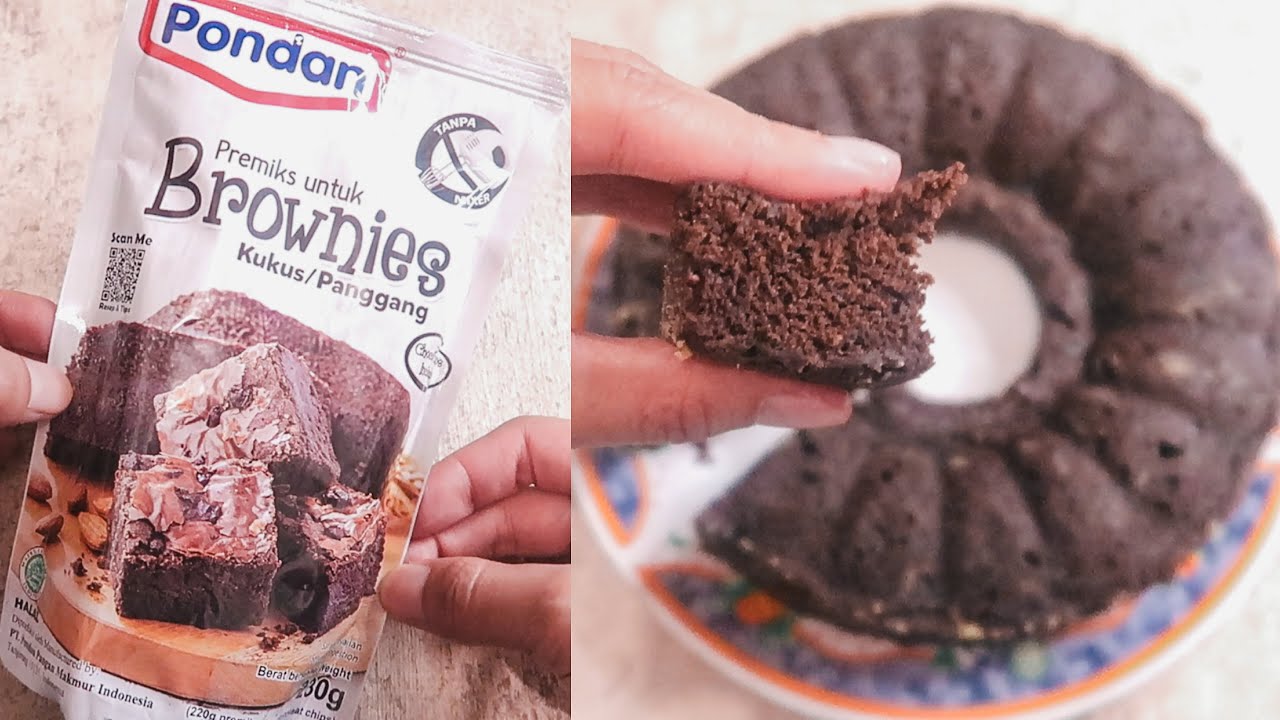 gak perlu banyak bahan - Brownies kukus Pondan