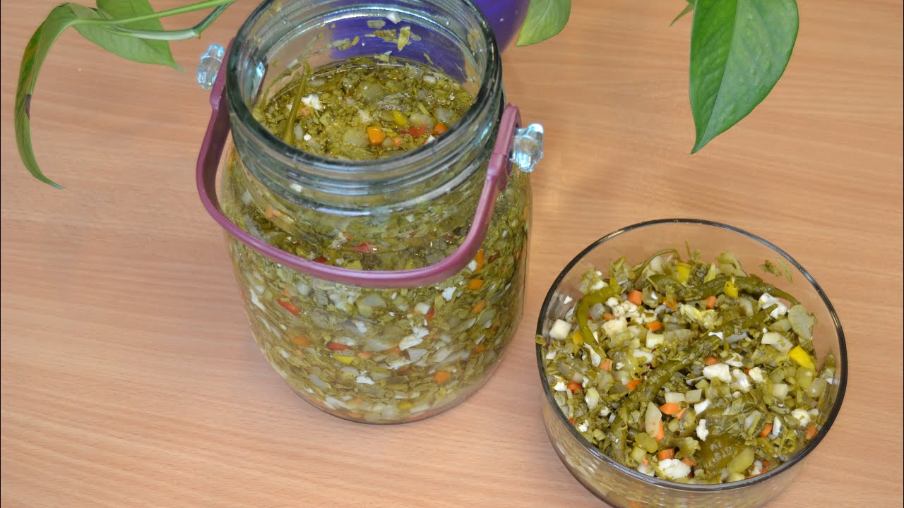 دروستکردنی ترشیاتی کەرەوز و بیبار/ خۆشترین ترشیاتی ڕۆژهەڵاتی کوردستان