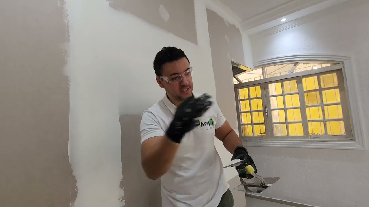 Como fazer um tratamento de juntas na parede Drywall  | Knauf Brasil