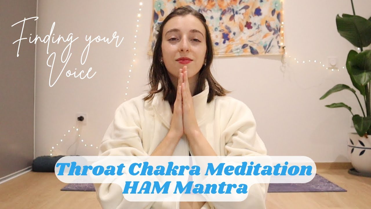 Throat Chakra Meditation with HAM MANTRA for Finding your Voice: Vlogmas Day 11