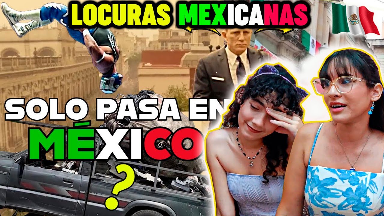 🇨🇺CUBANAS REACCIONAN a 22 LOCURAS que solo pasan en 🇲🇽MÉXICO  😮😮😮