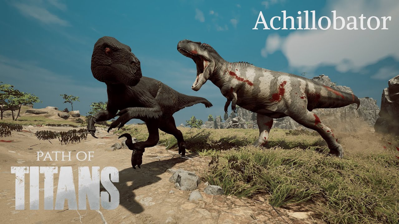 Path of Titans Achillobator Compilation P2 (Official Servers)