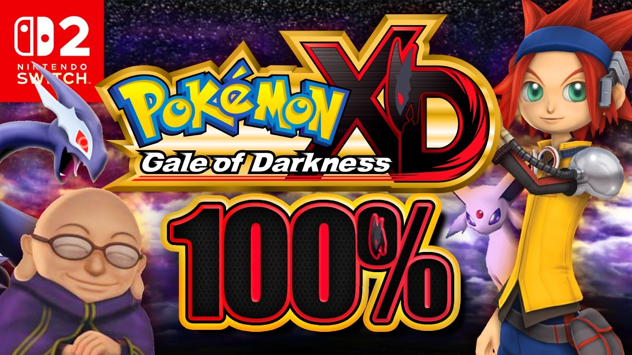 Pok&eacute;mon XD (Nintendo Switch 2) - 100% Longplay Full Game Walkthrough Gameplay Guide