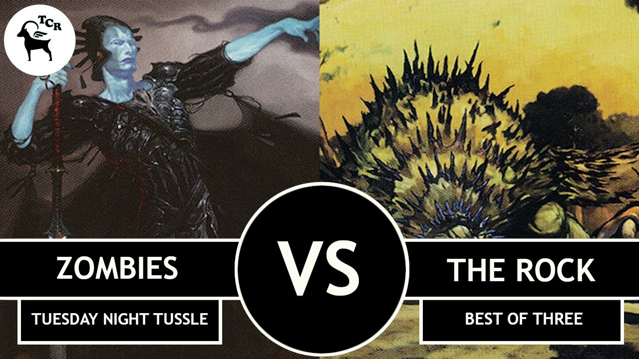 Zombies vs The Rock - Premodern Tuesday Night Tussle