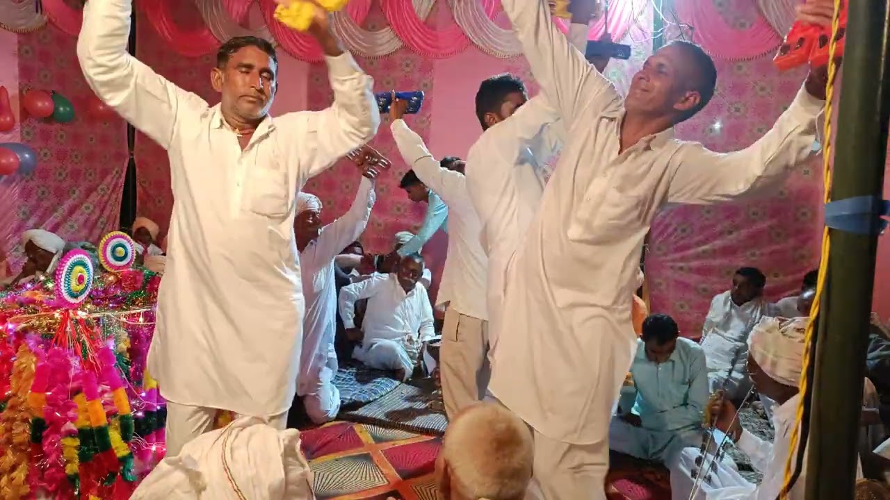 सत्संग भजन गायक श्री विनोद जी शीला खोडा से रिकार्डिंग स्व श्री भोलुराम जी छाछीया के निवास 21 22 dwd