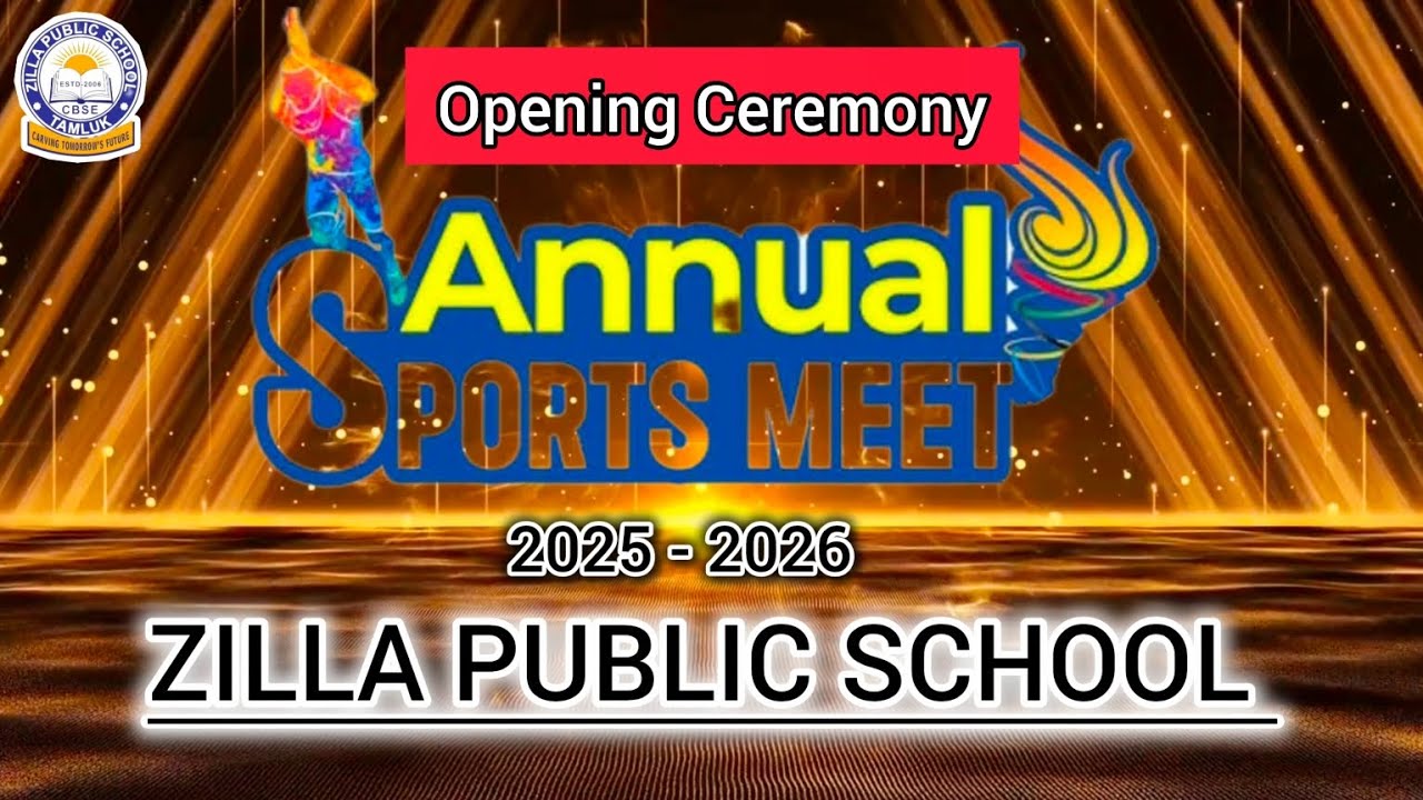 Annual Sports Meet || Session 2025 - 2026 || Organised by ZPS Tamluk,Purba Medinipur 