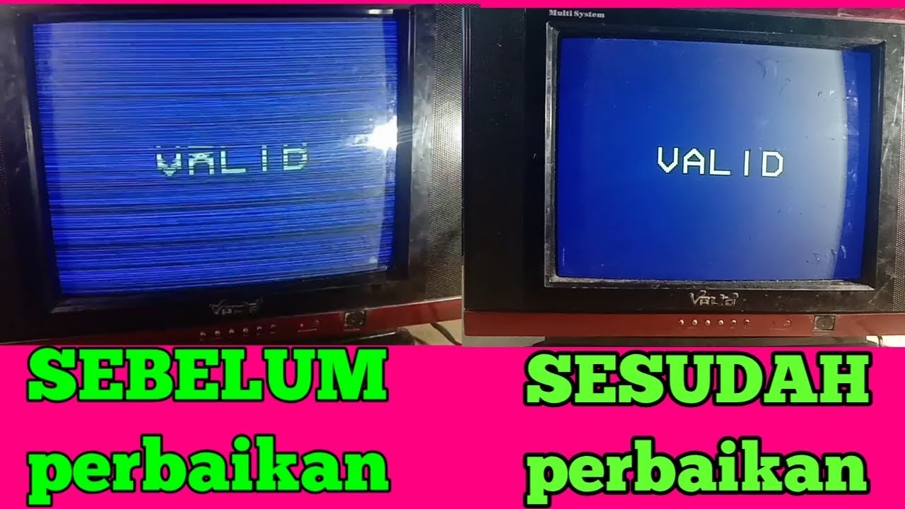 Atasi tv china ,layar bergetar,tidak karuan bergaris