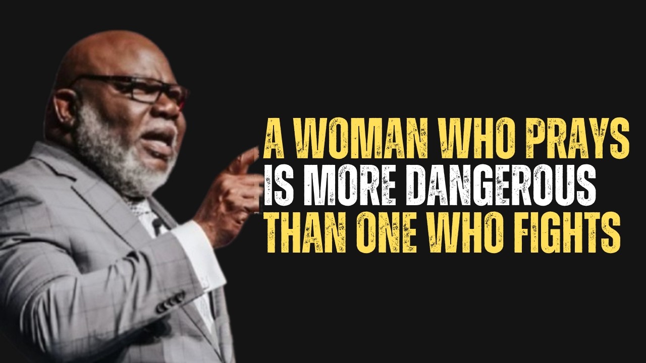 A WOMAN WHO PRAYS IS MORE DANGEROUS THAN ONE WHO FIGHTS |