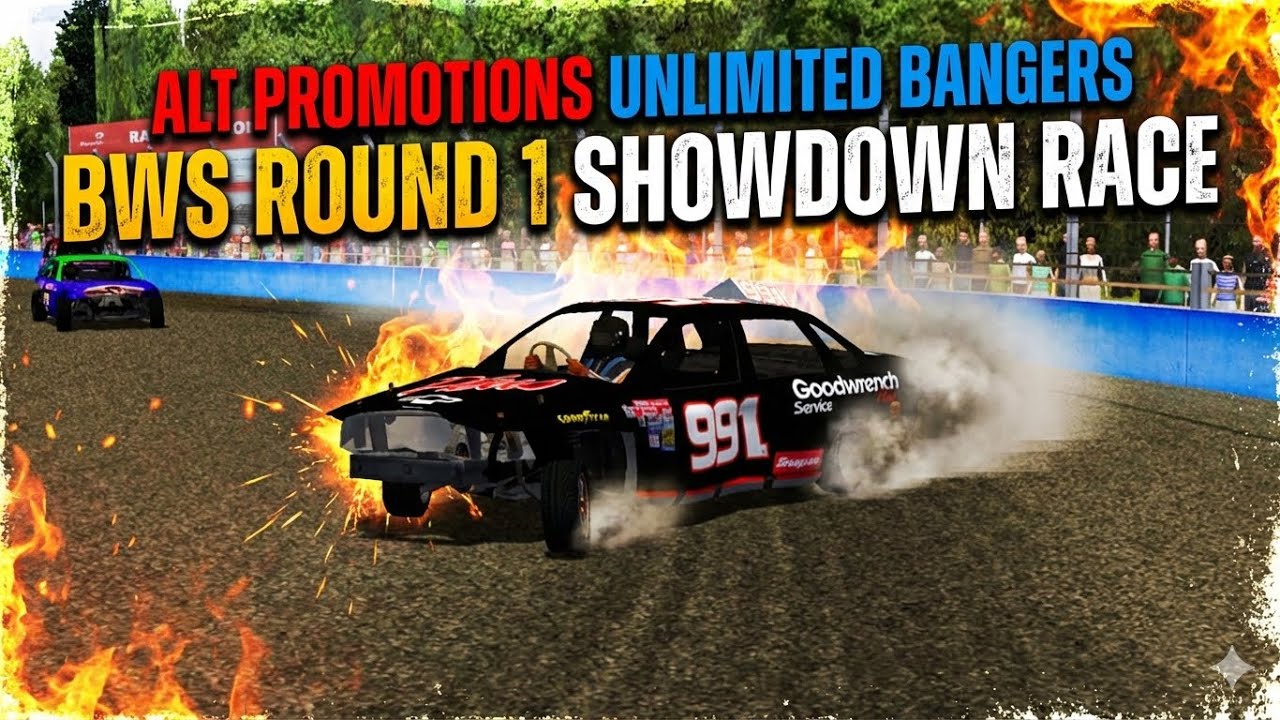 RFACTOR Unlimited Bangers BWS Round 1 | Showdown | ALT Promotions