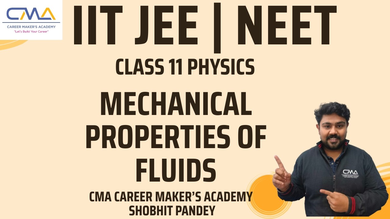 Class 11 Physics, Fluids lect3, variation of pressure due to depth | IITJEE/NEET |CMA Shobhit Pandey