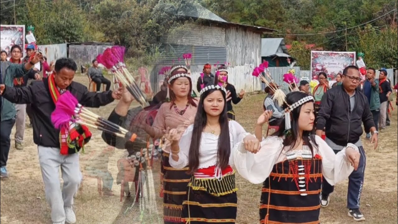 Lamkang cultural dance (lenkhom)||  Beautiful & colourful attires