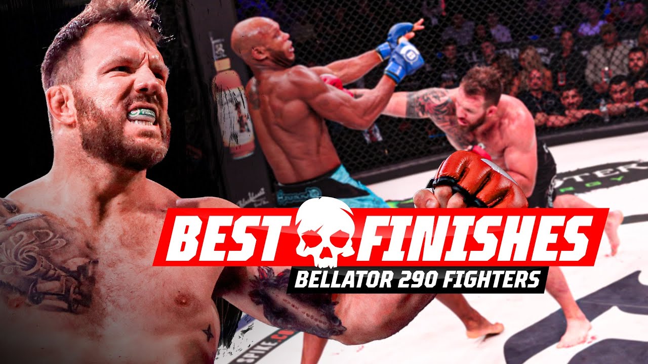 INSANE MMA FINISHES | Featuring Bellator 290 Main Card Fighters