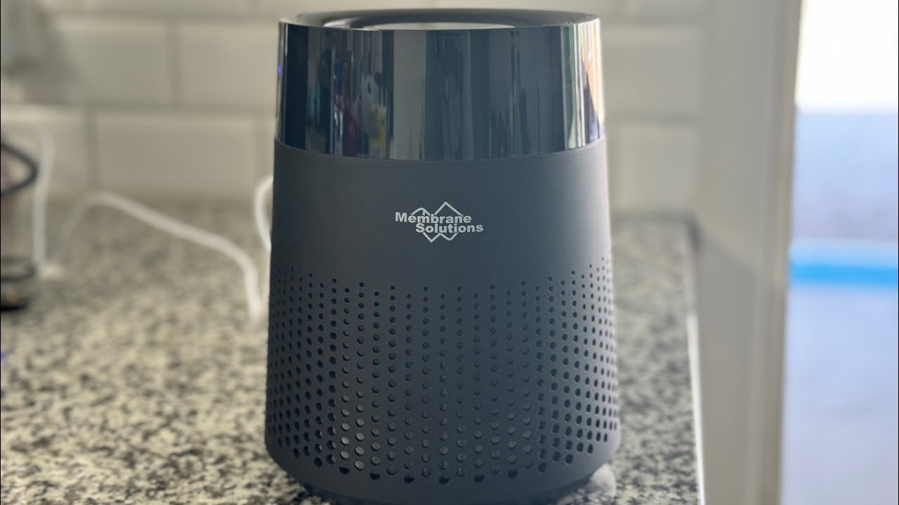 Unboxing and setting up the membrane solutions desktop purifier!