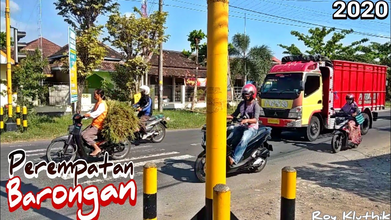 Perempatan Barongan Imogiri Bantul Yogyakarta Th 2020