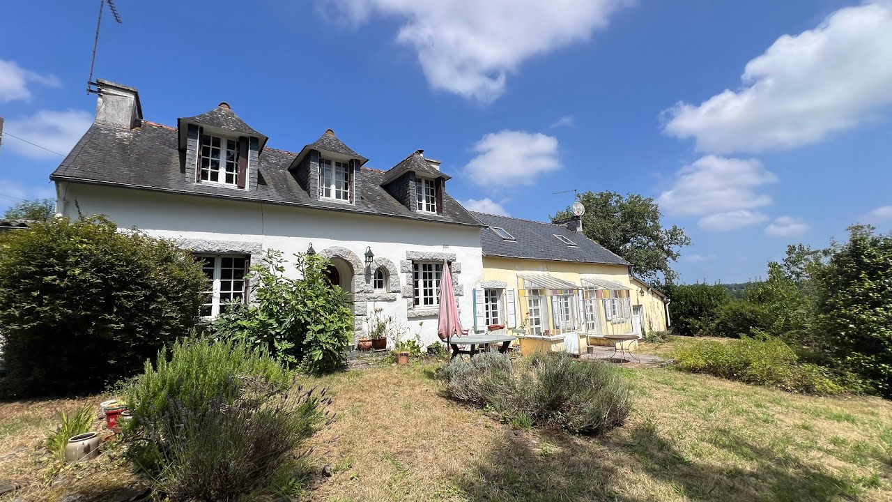 À vendre 2 maisons en impasse Spézet Finistère 118 800€ FAI