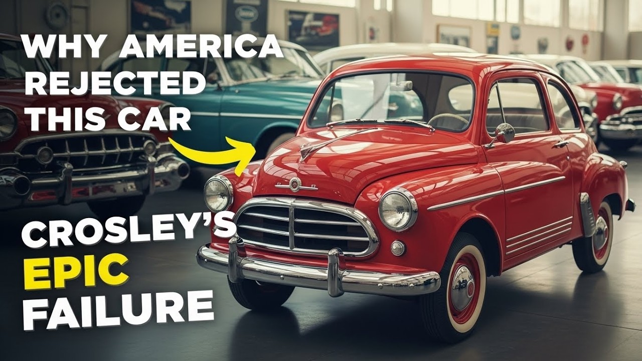 Why Did Crosley Motors Fail to Convince America to Embrace Small Cars