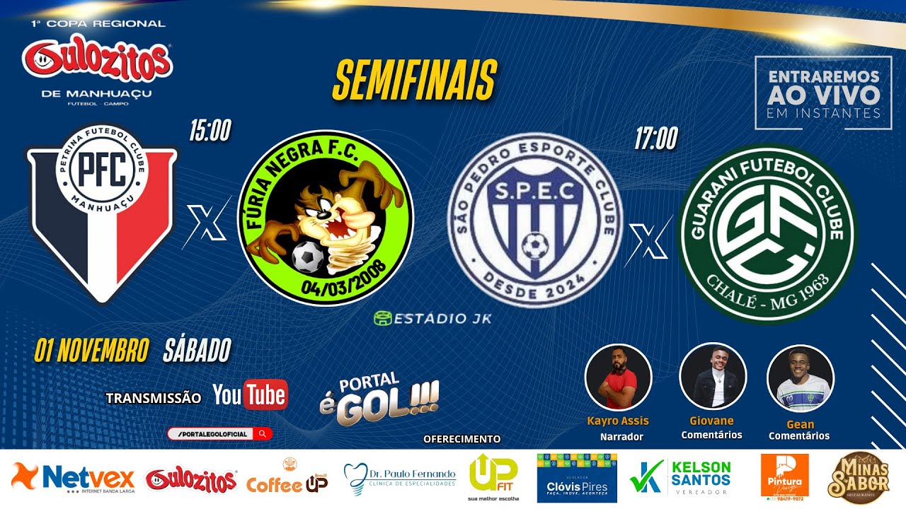 COPA GULOZITOS DE FUTEBOL REGIONAL - SEMIFINAL