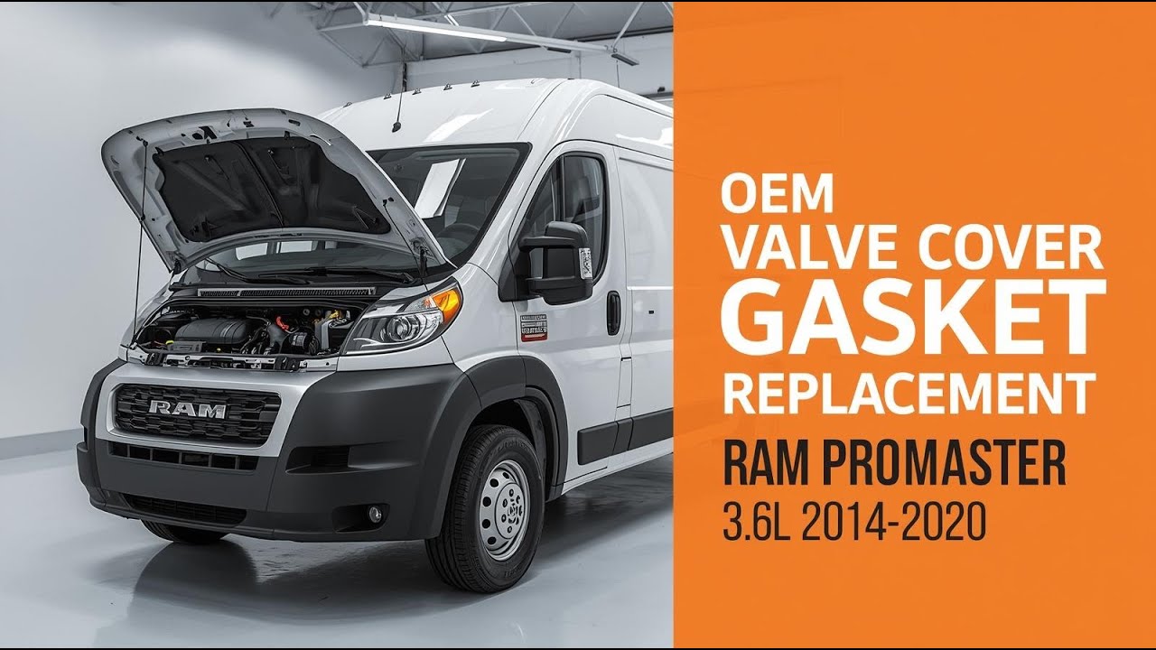Valve Cover Gasket & Seal Replacement | Ram ProMaster 1500 (2014–2020) Step-by-Step