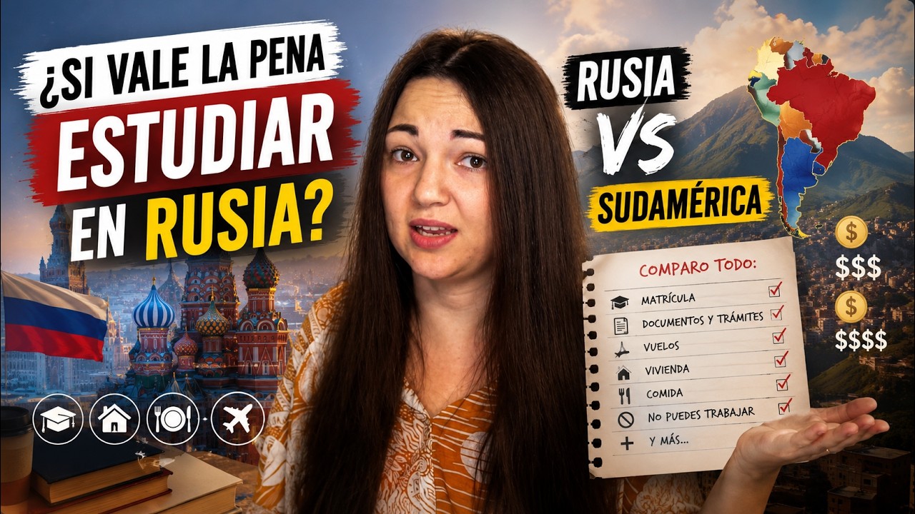 Si vale la pena estudiar en RUSIA? 🇷🇺