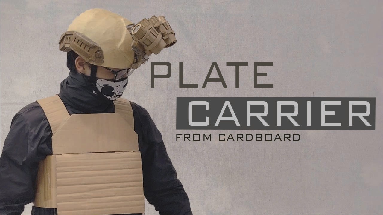 Cardboard Armor Vest TUTORIAL 