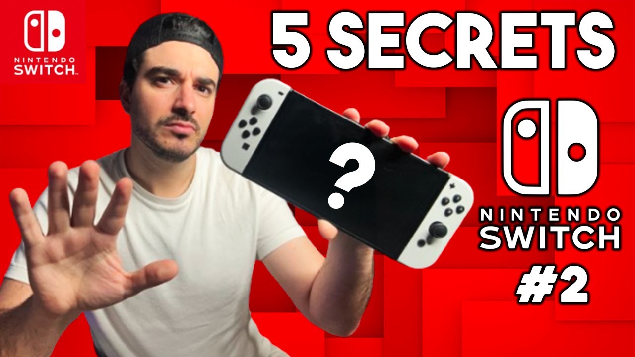 5 nouveaux SECRETS CACHÉS sur la NINTENDO SWITCH !