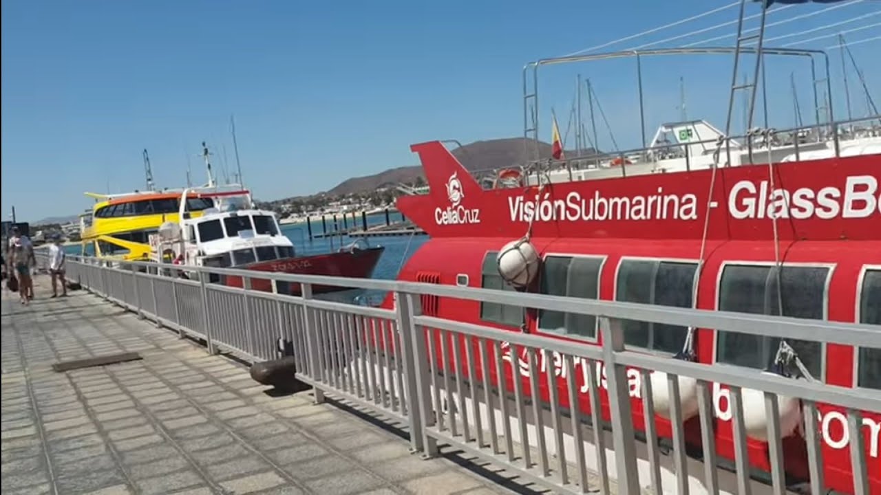 Fuerteventura Corralejo Harbour walkaround #fuerteventura #canaryislands #holiday #sun