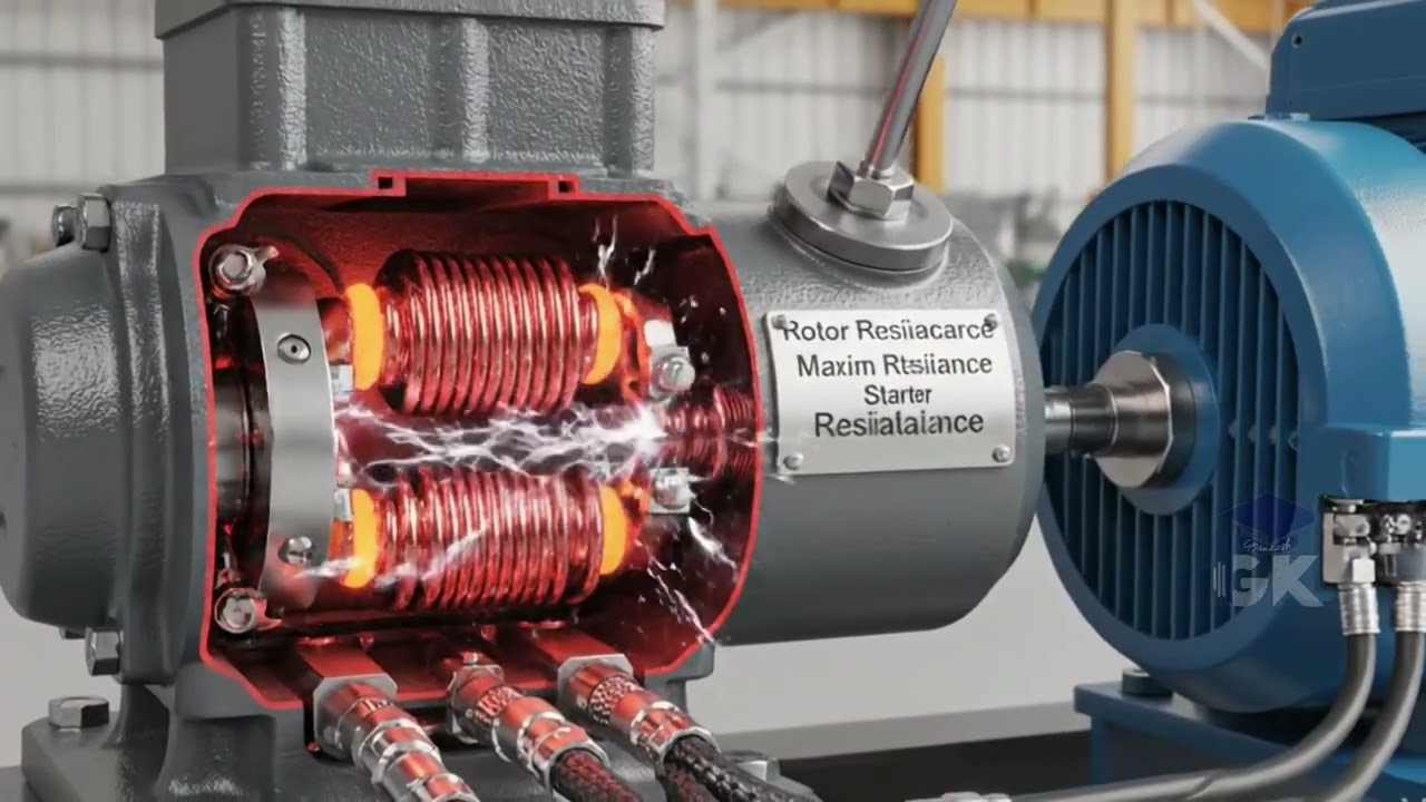 AC Slip Ring Induction Motor Trainer Kit | Exp 2&3 : Performance Test & Percentage Slip Calculation