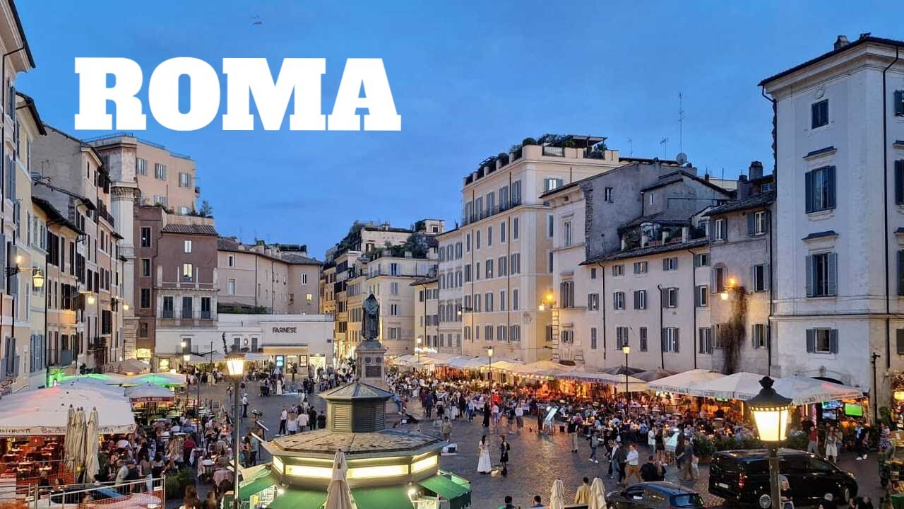Roma, um VLOG de viagem