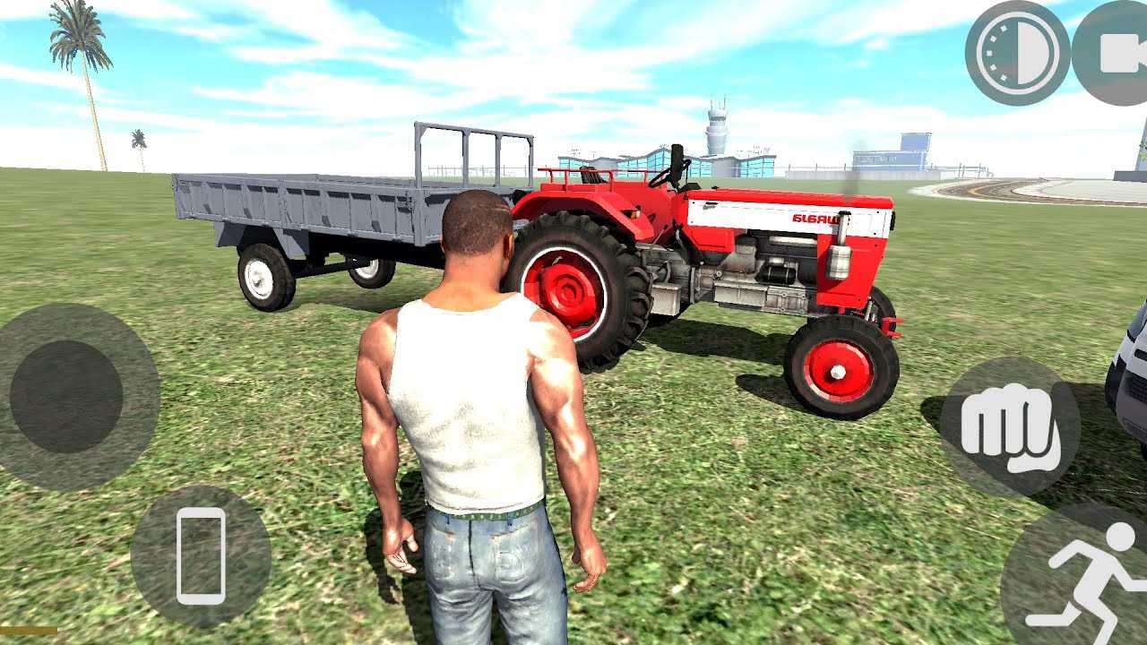 Chimtu on The Tractor 🚜  !!