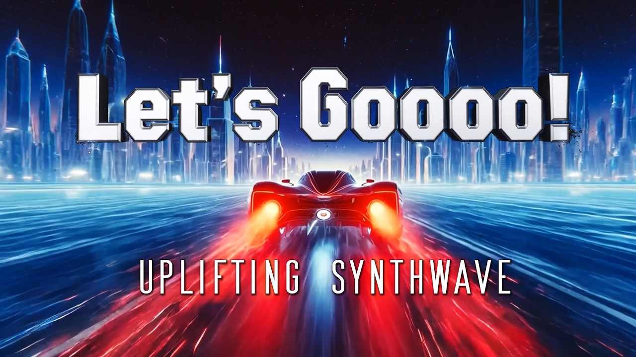 Music connects people regardless of human or AI | Let's Goooo!, an uplifting EDM Synthwave