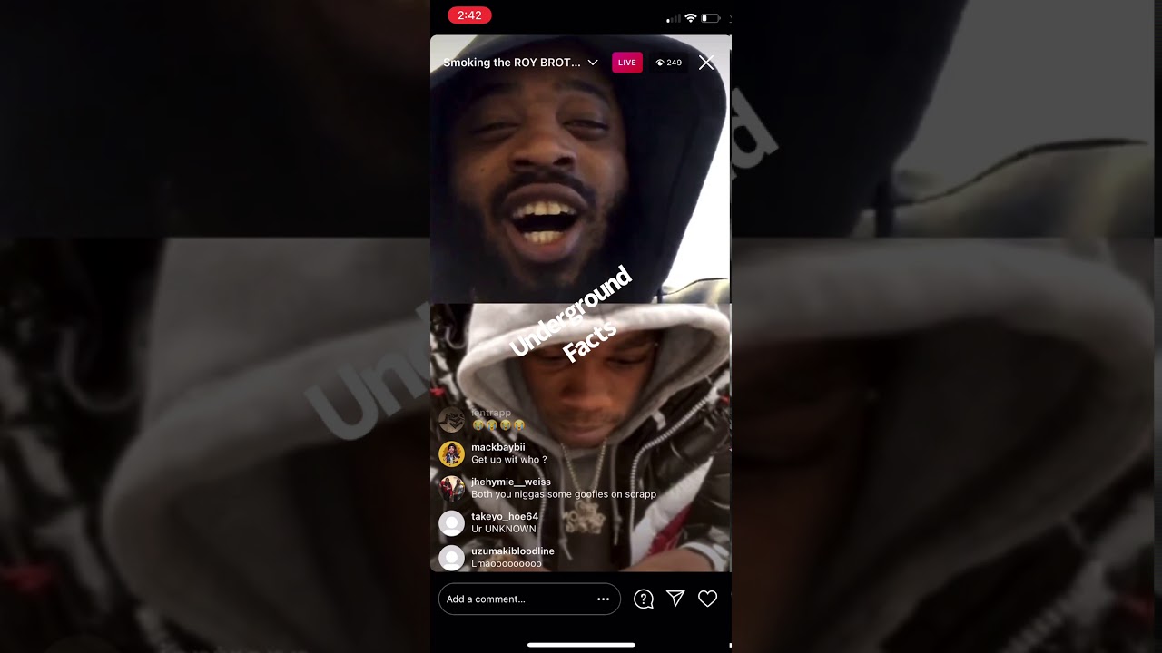Fbg meezle Exposes fyndee boyy  his last live R.i.p Bcr meezle
