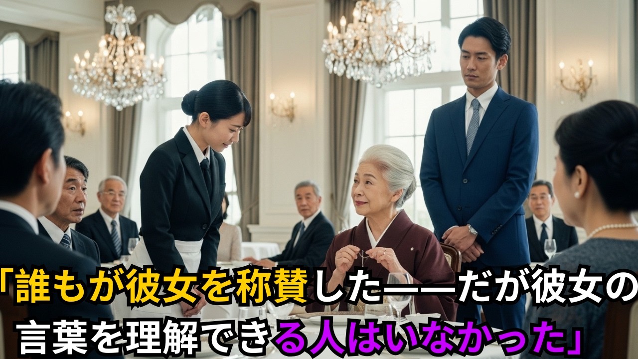 誰もが沈黙の日本人億万長者を見下した――しかし若いウェイトレスの一言が運命を変えた