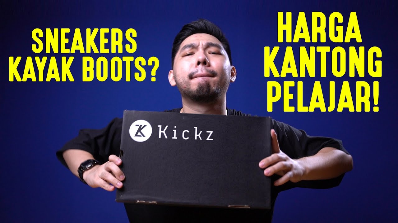 SNEAKERS LOKAL 300 RIBUAN RASA BOOTS? | Kickz IDN Review