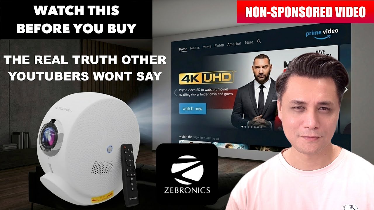 Zebronics Pixaplay 38 Smart Projector Detailed User Review | WATCH THIS BEFORE YOU BUY | Punchi Man