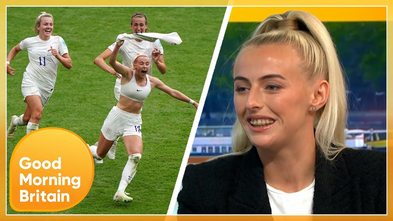 Героиня Евро Хлоя Келли празднует победу Англии и вдохновляет следующее поколение | Доброе утро, ...