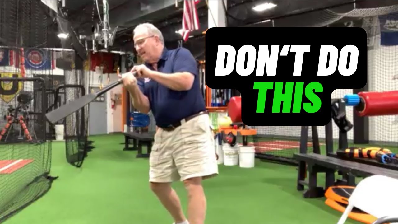 High Level Hitting Mechanics vs. A Rotational Swing (Inefficient)