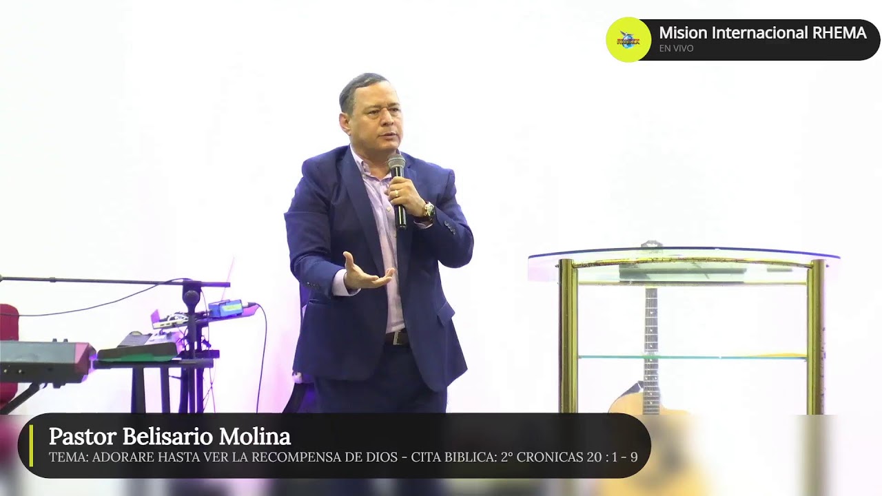 🔴EN VIVO| PASTOR BELISARIO MOLINA
