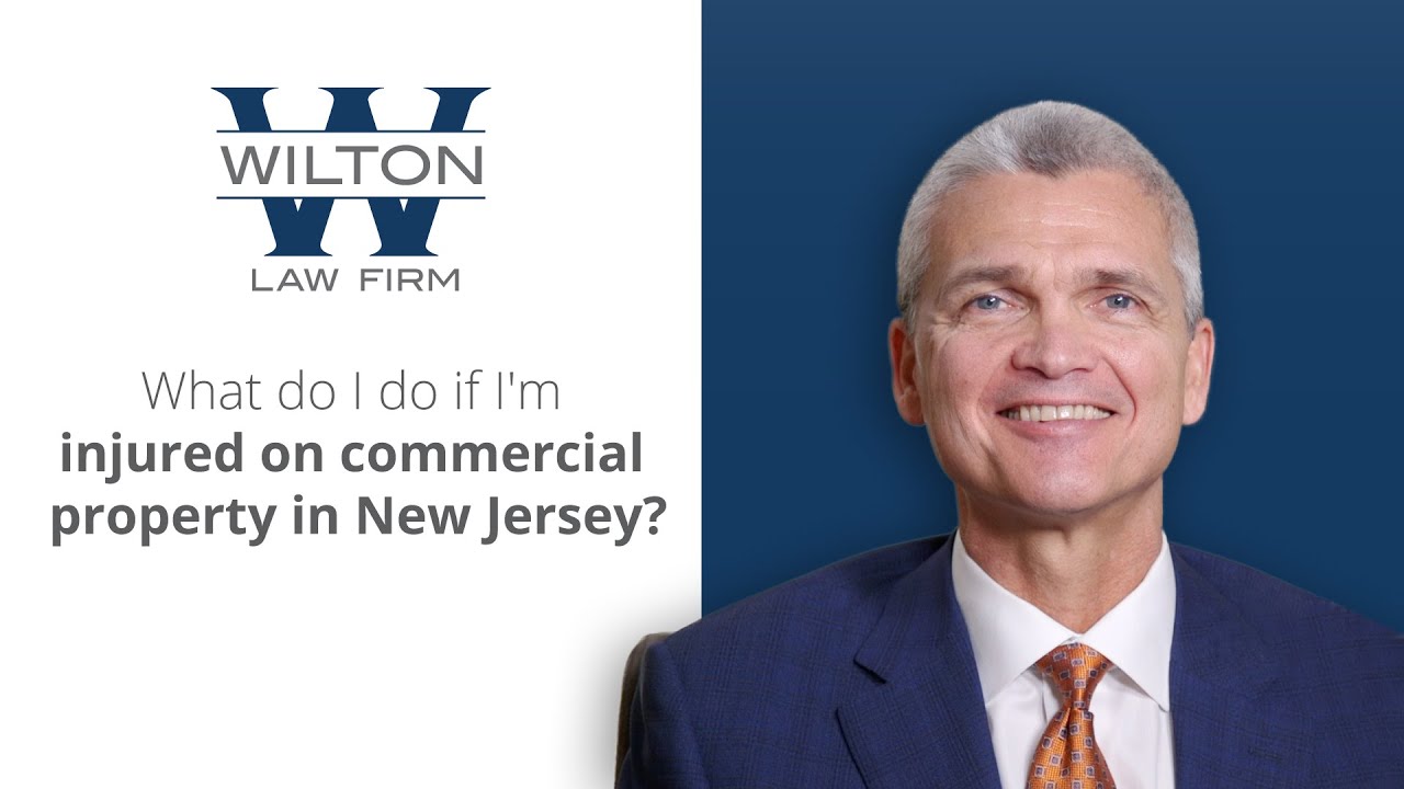 What do I do if I'm injured on commercial property in New Jersey?