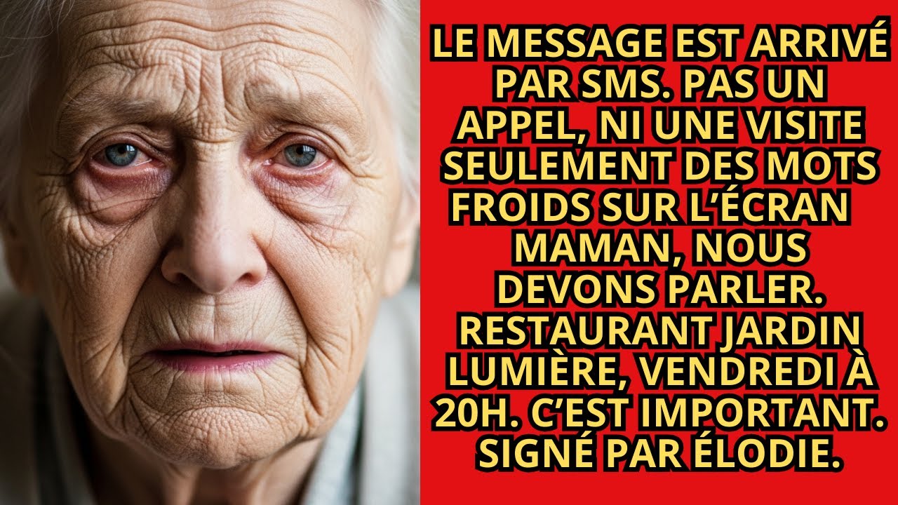 MES ENFANTS ONT DIT NOUS NE TE VOYONS PLUS COMME UNE MÈRE. J’AI SOURI ET J’AI LAISSÉ UNE ENVELOPPE.