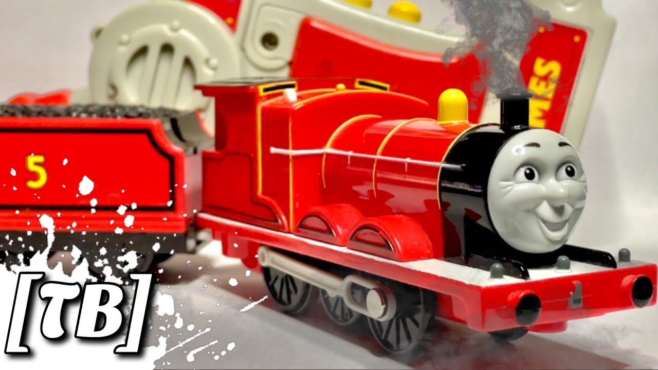КОГДА TRACKMASTER СДЕЛАЛ КРАСНОЕ ЗОЛОТО: Распаковка и обзор Trackmaster 2009 RC James — TTTE