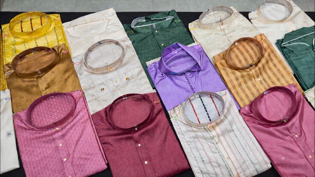 Kosa Silk Kurta for Men | Perfect Pooja Outfit, Wedding & Gifting Option | Tussar Silk Kurta Pajama