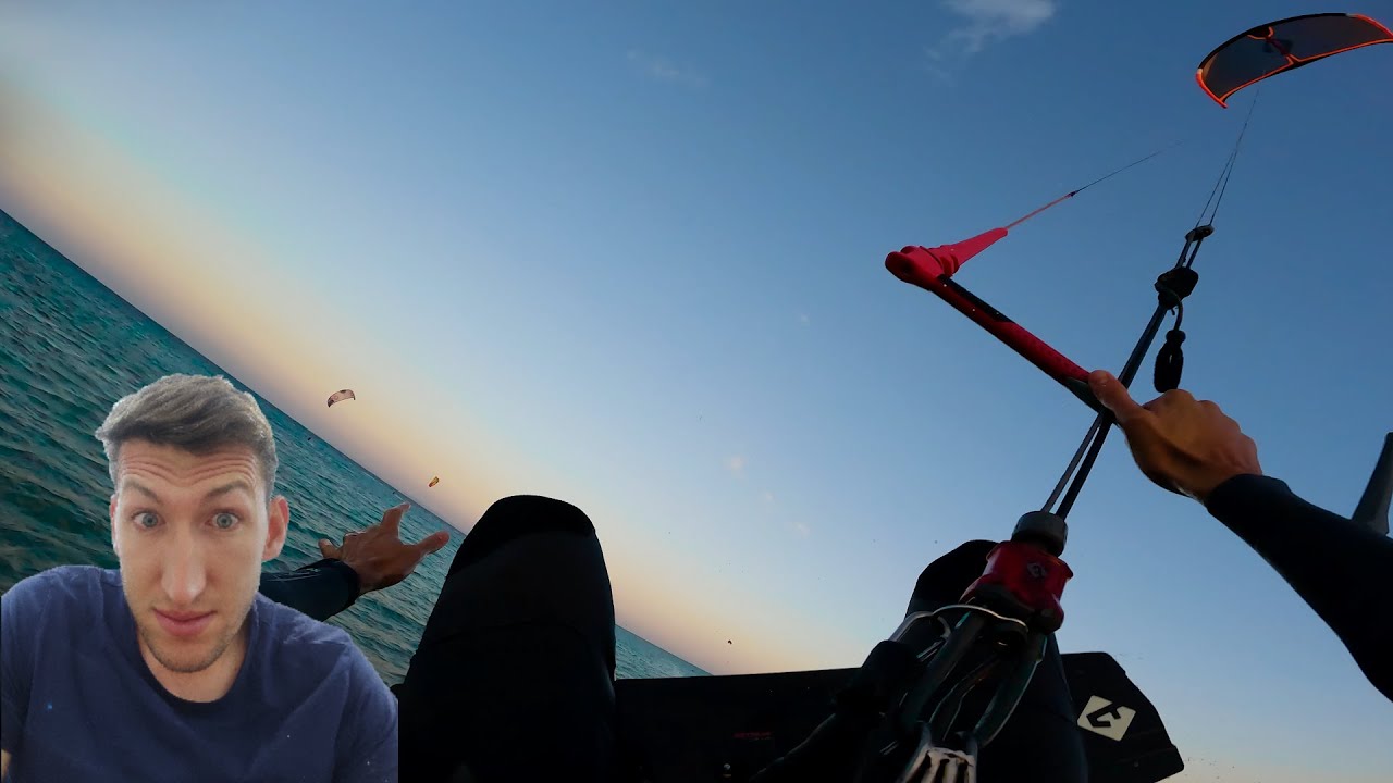 1st time kiteboarding in (Hurghada, Egypt)