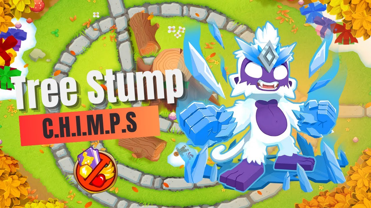 How To Beat Tree Stump on CHIMPS | BTD6