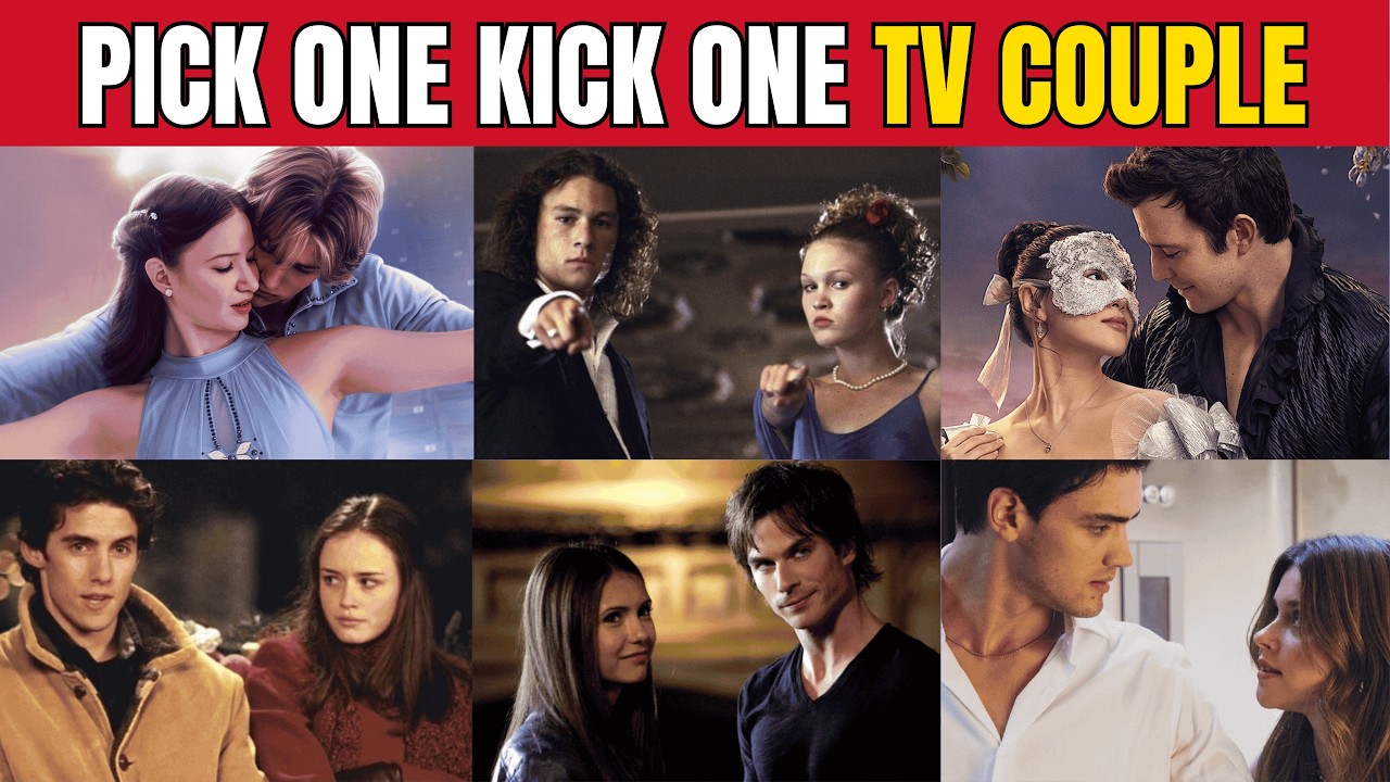 Pick one Kick one TV COUPLE Quiz🔥💗