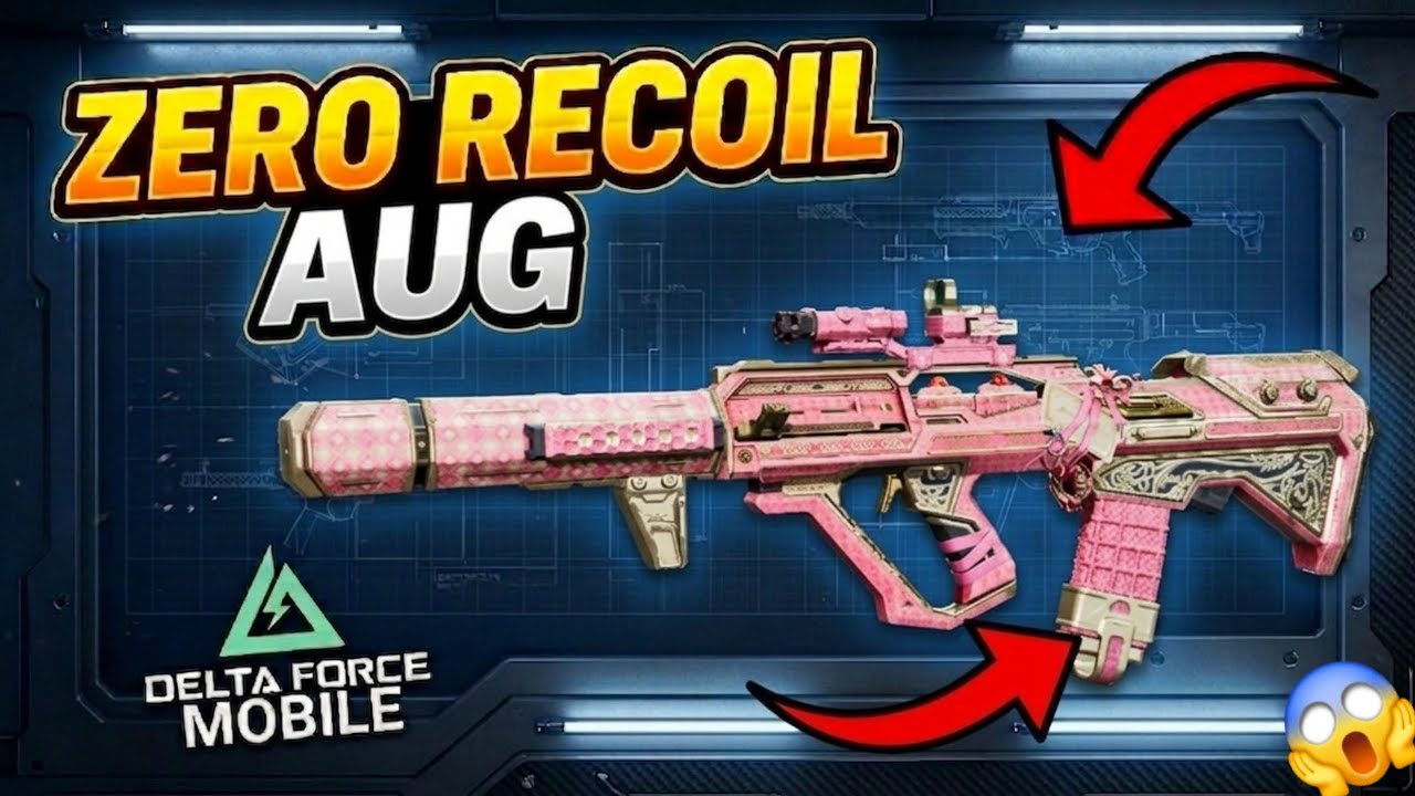 Лучший вариант экипировки AUG в Delta Force Mobile &ndash; настройка с нулевой отдачей.
