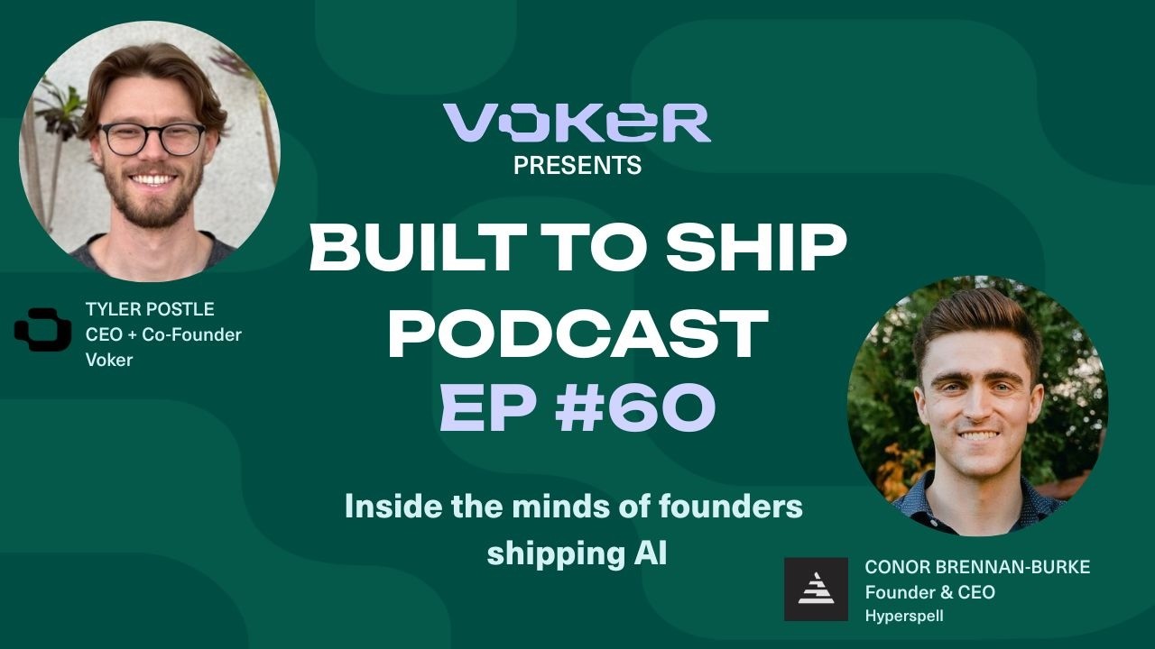 Built to Ship with Conor - CoFounder & CEO @ Hyperspell
