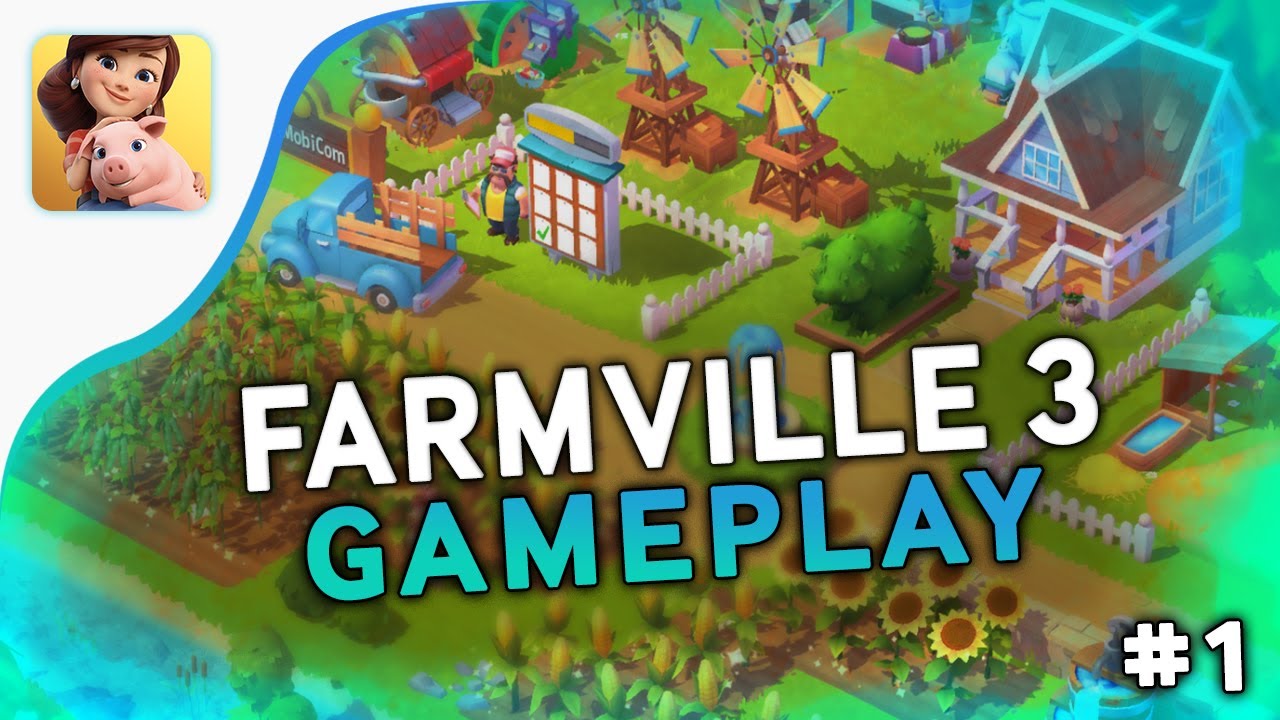FarmVille 3 Gameplay (Android & IOS) #1 🚜 Farm simulator mobile