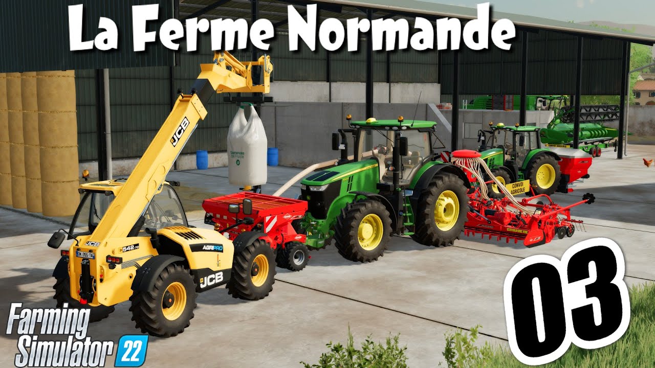 FS22 I La Ferme Normande 🌾 I Episode 3 I Les Semis🍀